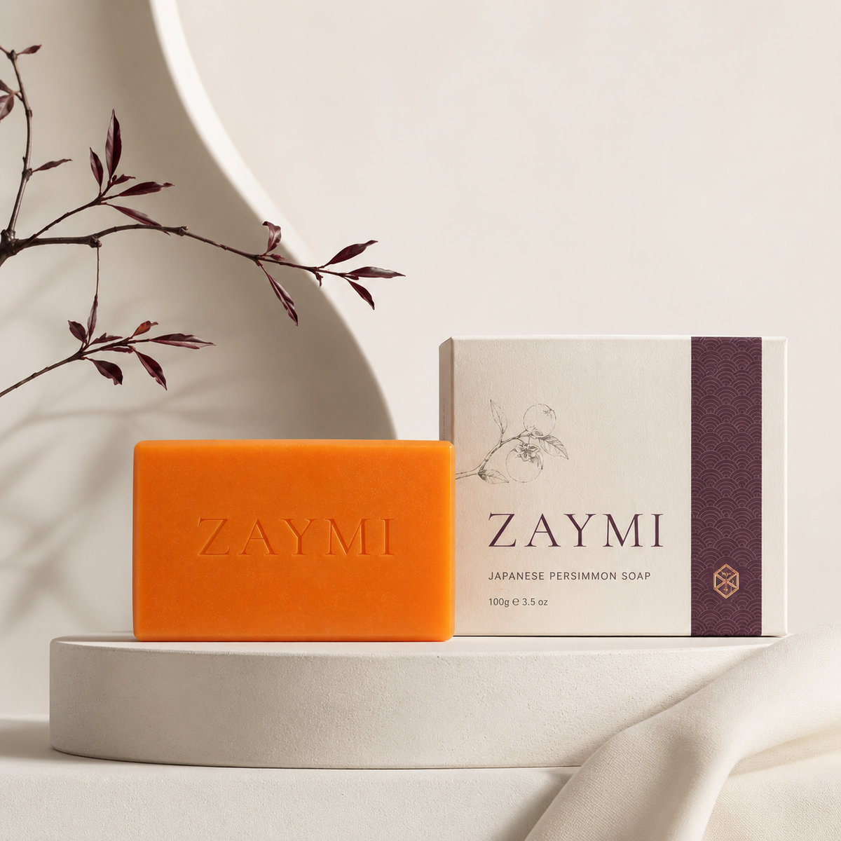 Zaymi Japanese Persimmon Soap