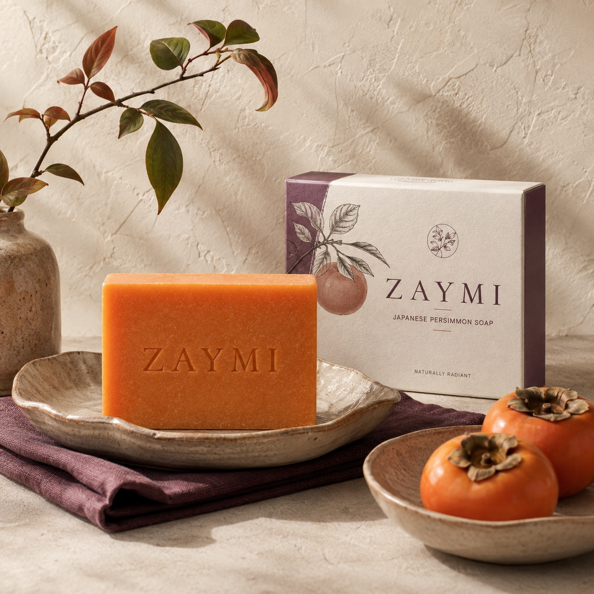 Zaymi Japanese Persimmon Soap